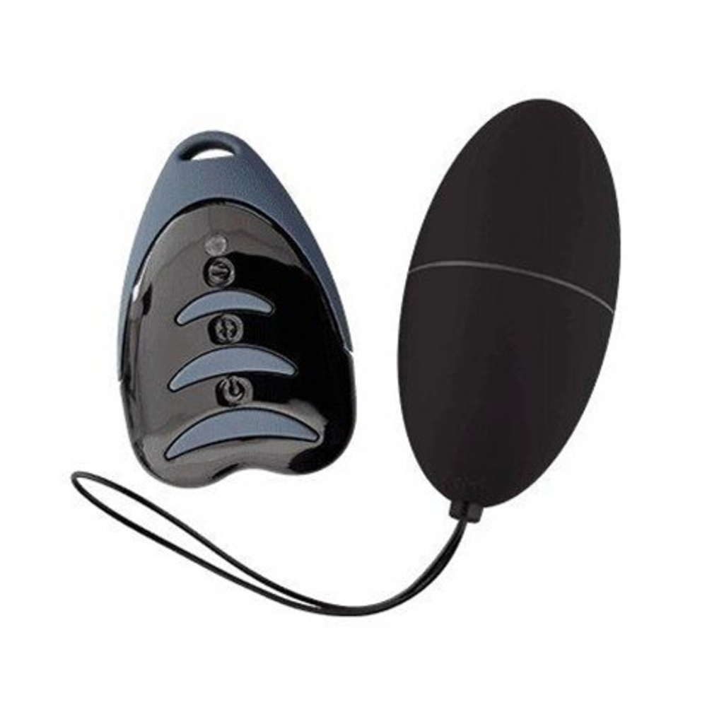 Виброяйцо Alive Magic Egg с пультом ДУ, черный