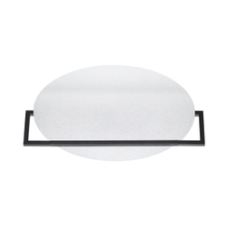 7015/20WL HIGHTECH ODL25 295 белый ice crack/металл/акрил Настенно-потолочный светильник IP20 LED поворотный 360° 1*20W LUNAR