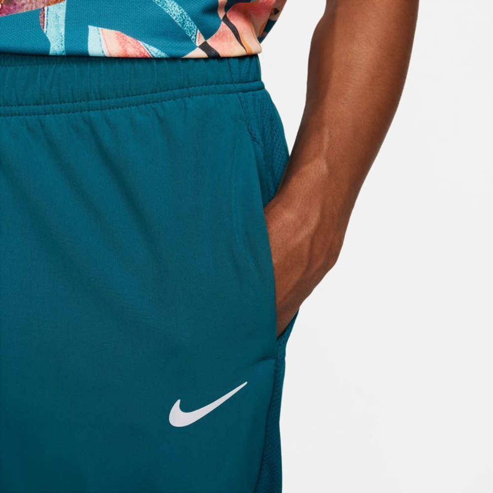 Мужские теннисные штаны Nike Court Advantage Trousers - geode teal/geode teal/white