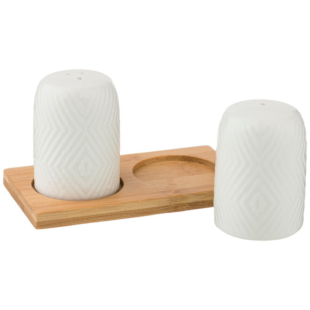 НАБОР ДЛЯ СПЕЦИЙ LEFARD "NATIVE" 2 ПР. НА ПОДСТАВКЕ 12,5*6,5*7 СМ (КОР=54НАБ.)