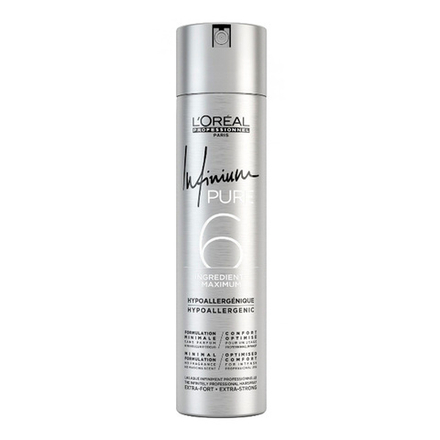 L'Oréal Professionnel Infinium Pure: Лак для экстра-сильной фиксации (Extra Strong 4) 300 мл