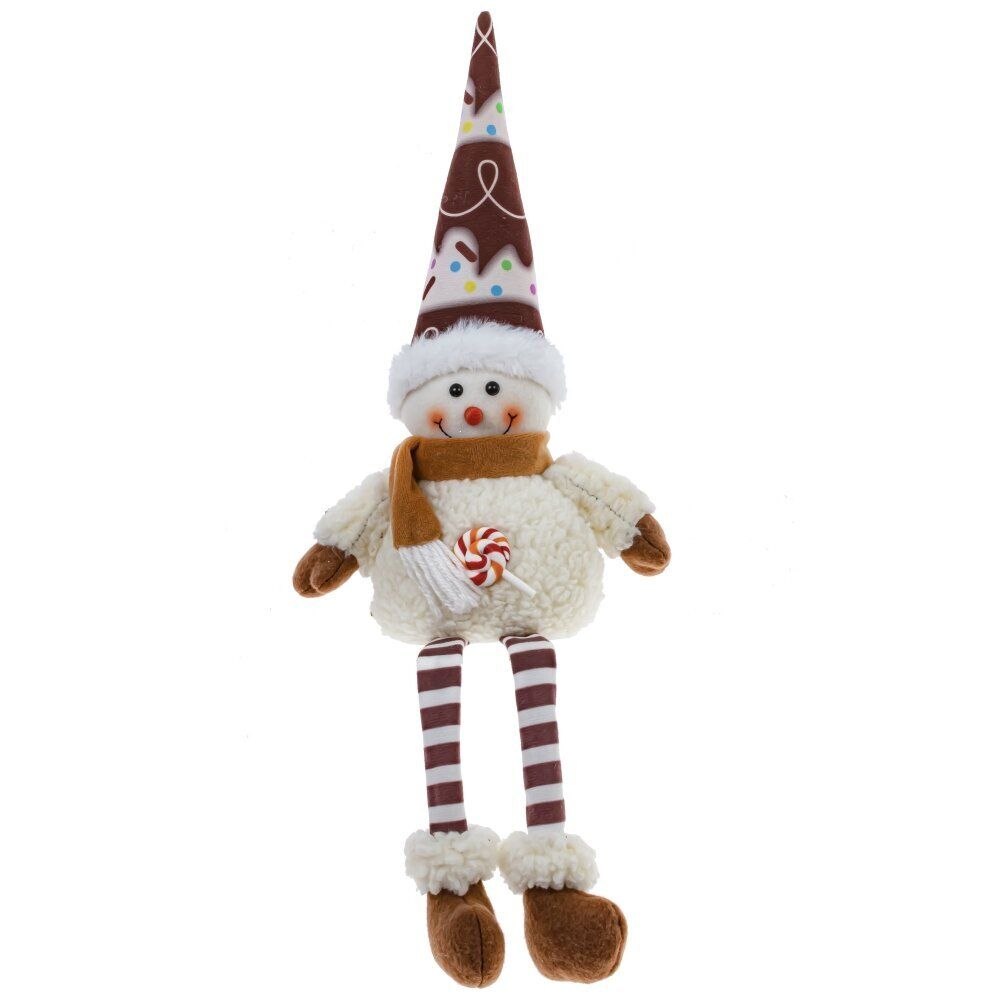 GAEM Игрушка набивная "Снеговик", L16 W8 H48/30 см