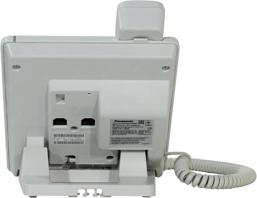 IP-телефон Panasonic KX-HDV130RU &lt;белый &gt; SIP телефон