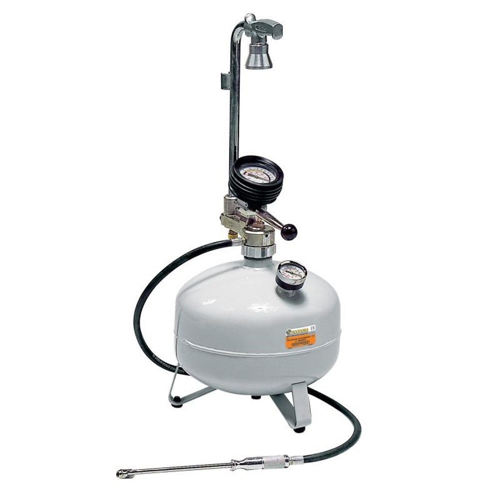 Переносное устройство для подкачки шин, бак 13 л., пистолет, адаптер для пневмосети , ECODORA (Италия)