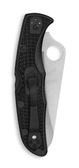 Складной нож Spyderco Pacific Salt 2 91PBK2 c клинком из стали H1, рукоять FRN