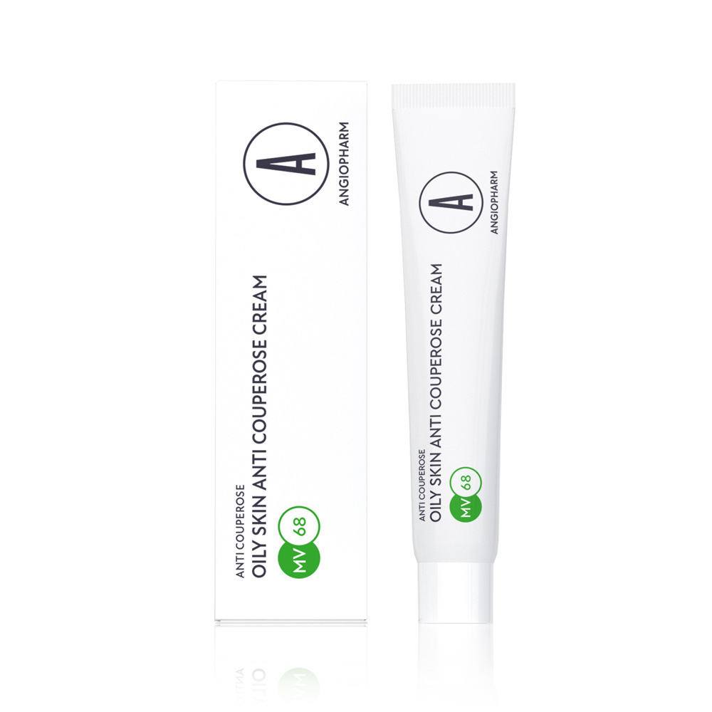 ANGIOPHARM АНТИКУПЕРОЗНЫЙ КРЕМ ДЛЯ СЕБОПРОФИЦИТНОЙ КОЖИ, 7 МЛ | ONLY SKIN ANTI–COUPEROSE CREAM