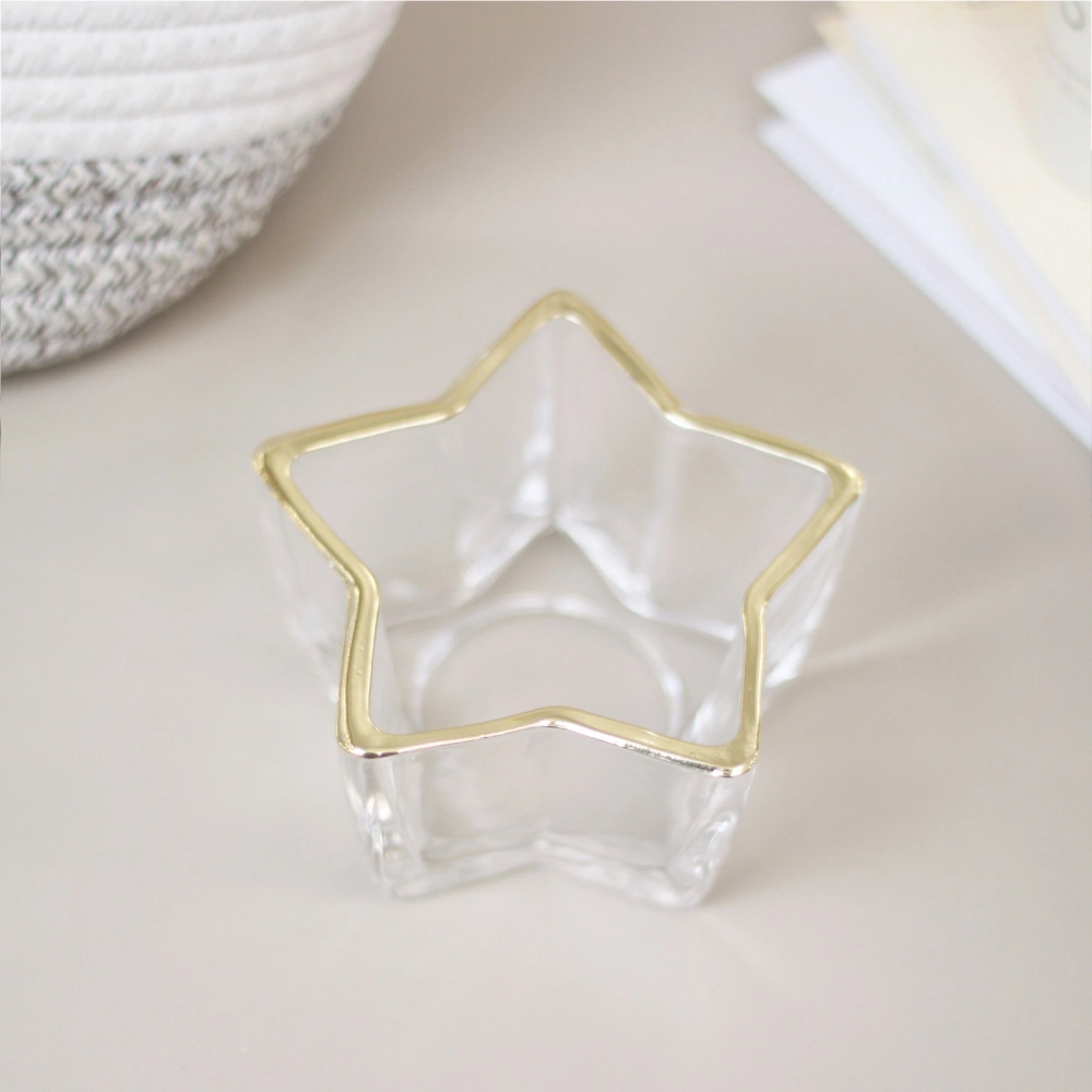 Подсвечник «Звездная ночь» 10*5,5 см, Белый