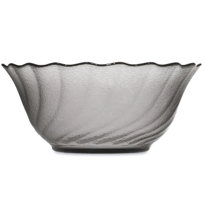 Салатник стеклянный 12,5см «Океан» графит A0007