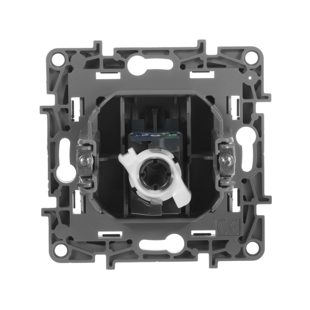 Розетка компьютерная RJ45 категория 5e UTP антрацит ETIKA Legrand