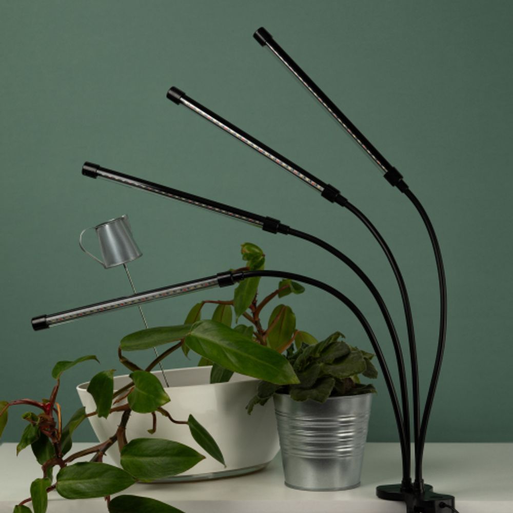 Светильник для растений на прищепке ЭРА FITO-40W-АLED-RaL полного спектра 40 Вт