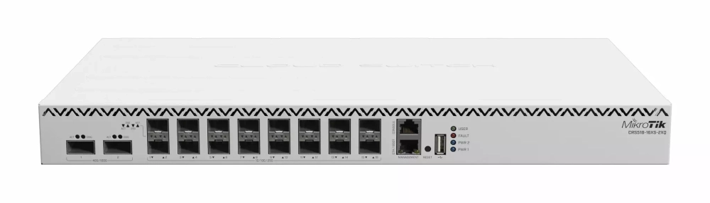 Маршрутизатор MikroTik CRS518-16XS-2XQ-RM
