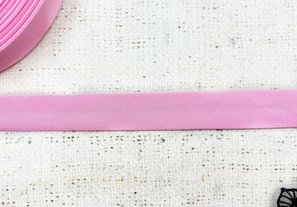 Косая бейка, ш. 2 см, розовый