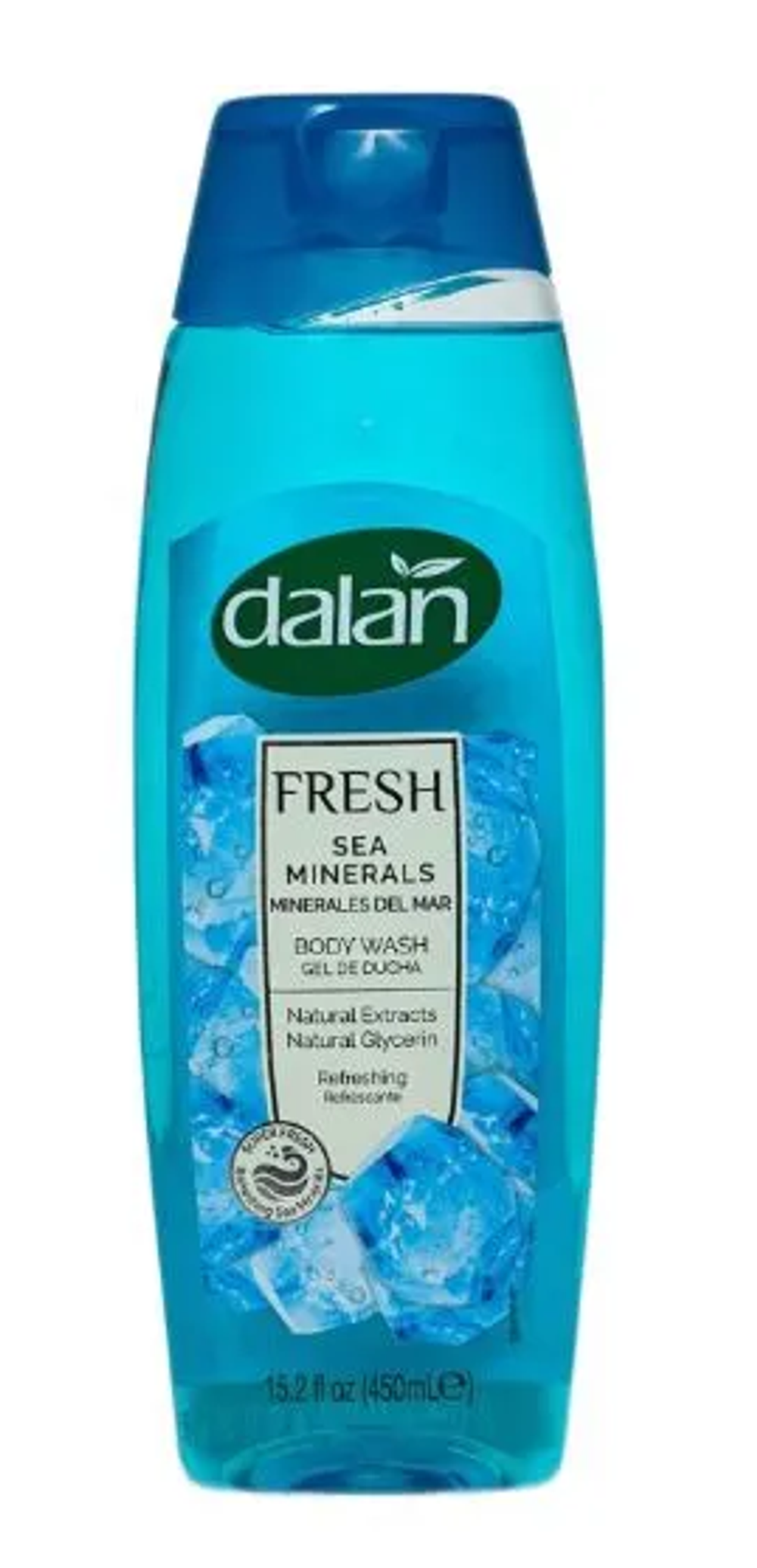 DALAN гель д/душа Fresh 450мл Морские минералы/12