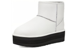 UGG Classic Mini Platform Matte Boot "Ultra Matte White" Women"s