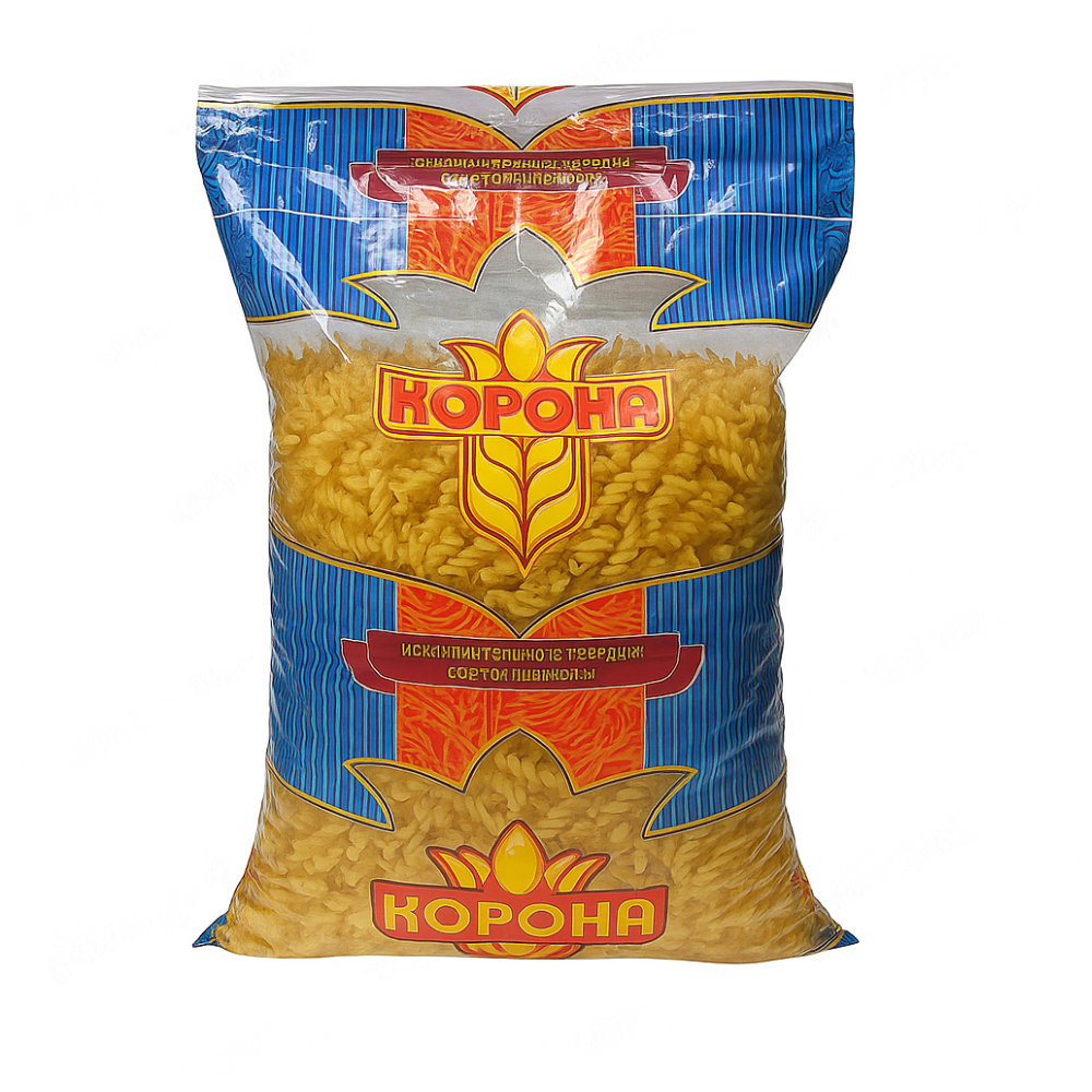 Макароны Пружинки №1 Корона 5 кг