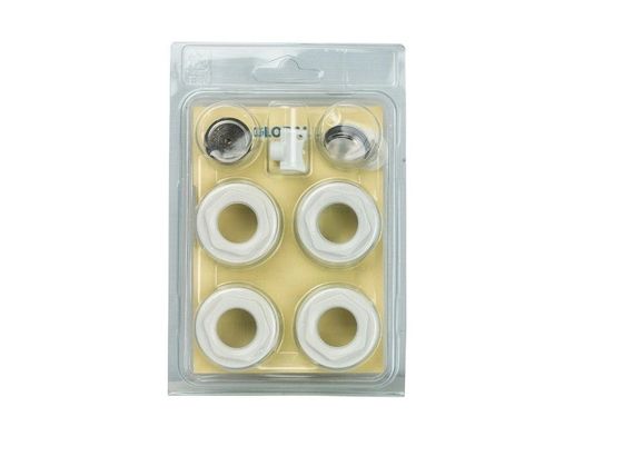 Комплект подключения радиатора Global  1/2&quot; 7 предметов белый  05731