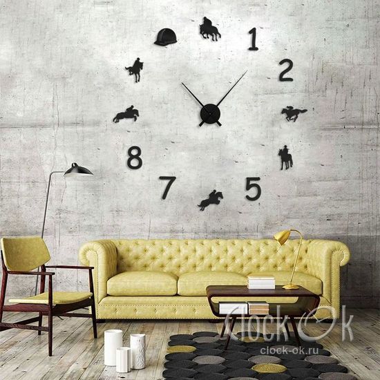 Настенные 3D часы Rodeo