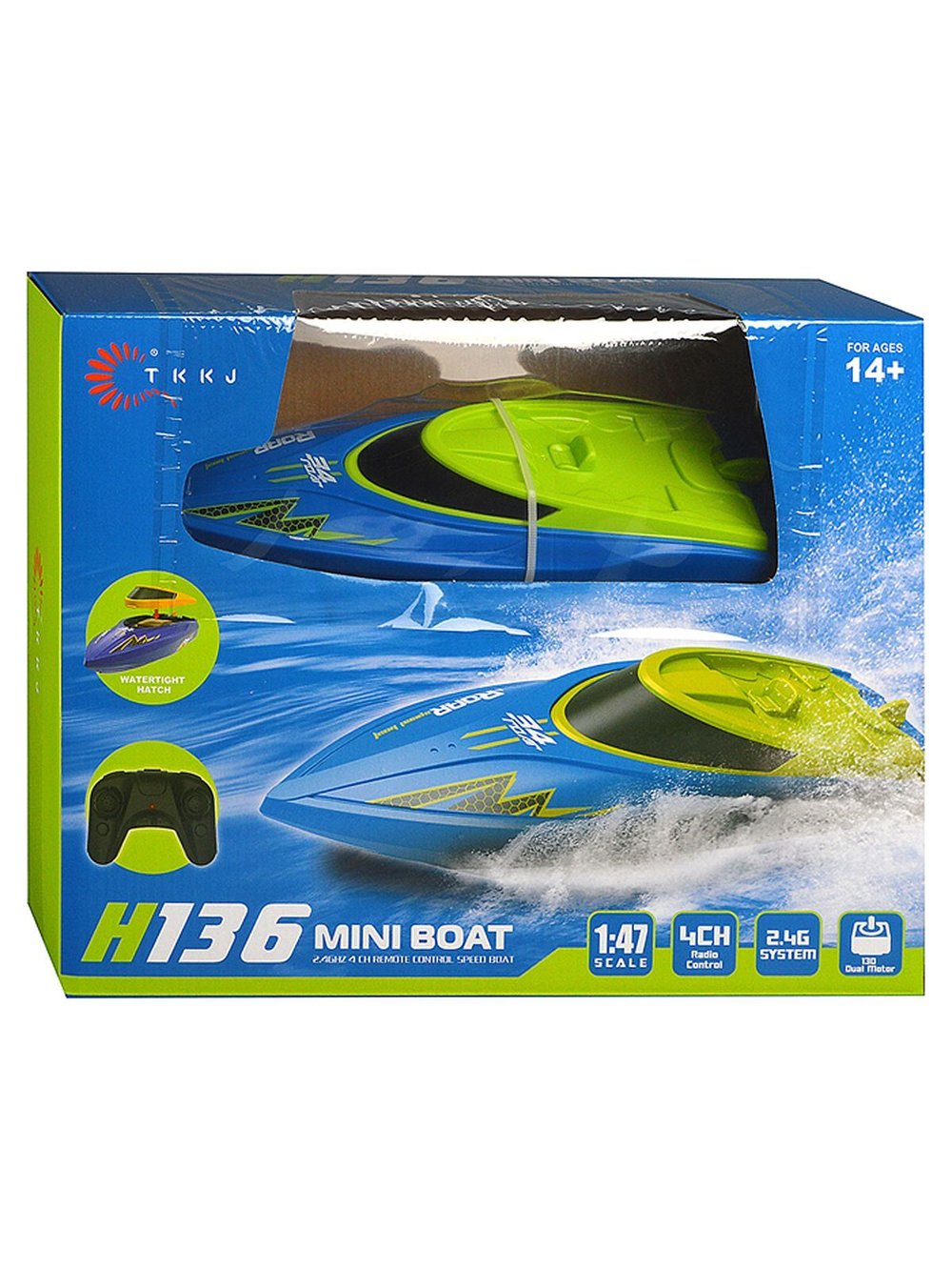 Игрушка Катер Ветер свободы, радиоуправляемый ( H136)