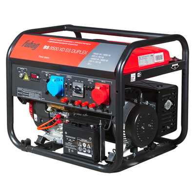 Бензиновый генератор для одно и трехфазного режима работы Fubag BS 8500 XD ES DUPLEX