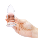 Набор стеклянных плагов 8, 10, 11, 12см b-Vibe Anal Dilators Set BV-037