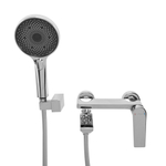 Смеситель CEZARES COMFORT-VD-01 для ванны и душа с поворотным изливом, ручным душем, шлангом и держателем