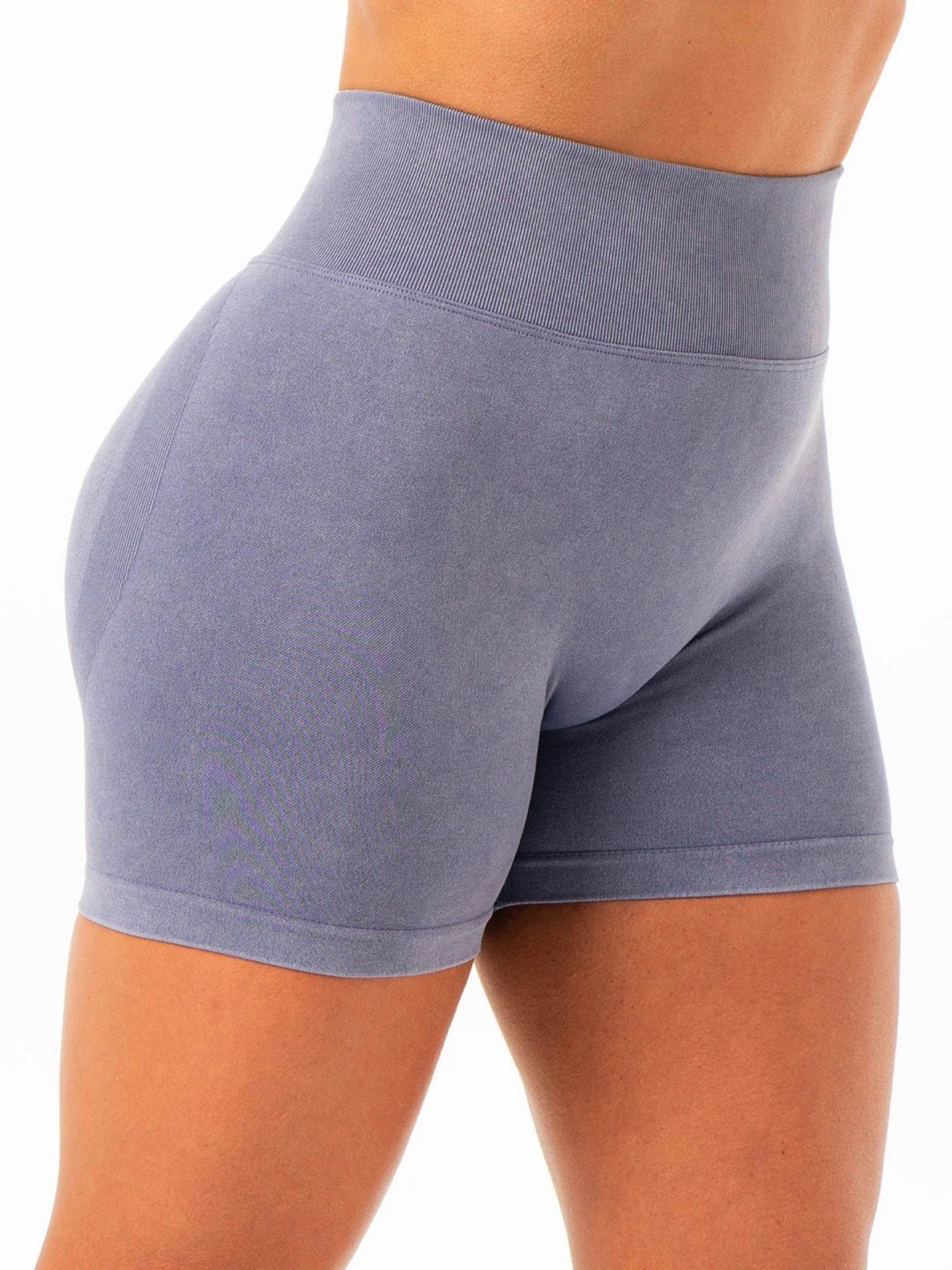 Шорты RYDERWEAR Stonewash Scrunch Seamless Blue