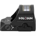 Коллиматорный прицел HOLOSUN HS507C X2, компактный (открытый, 2 МОА, 3 метки зеленая, без кронштейна)