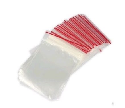 Пакеты зип лок zip lock 15x22см, 35мкм (100шт)