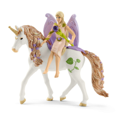 Schleich Świat Elfów Bayala - Набор Цветочный Дом Bayala с озером и конюшней 42445