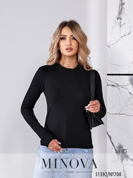 Водолазка 700-черный Minova Фото 2