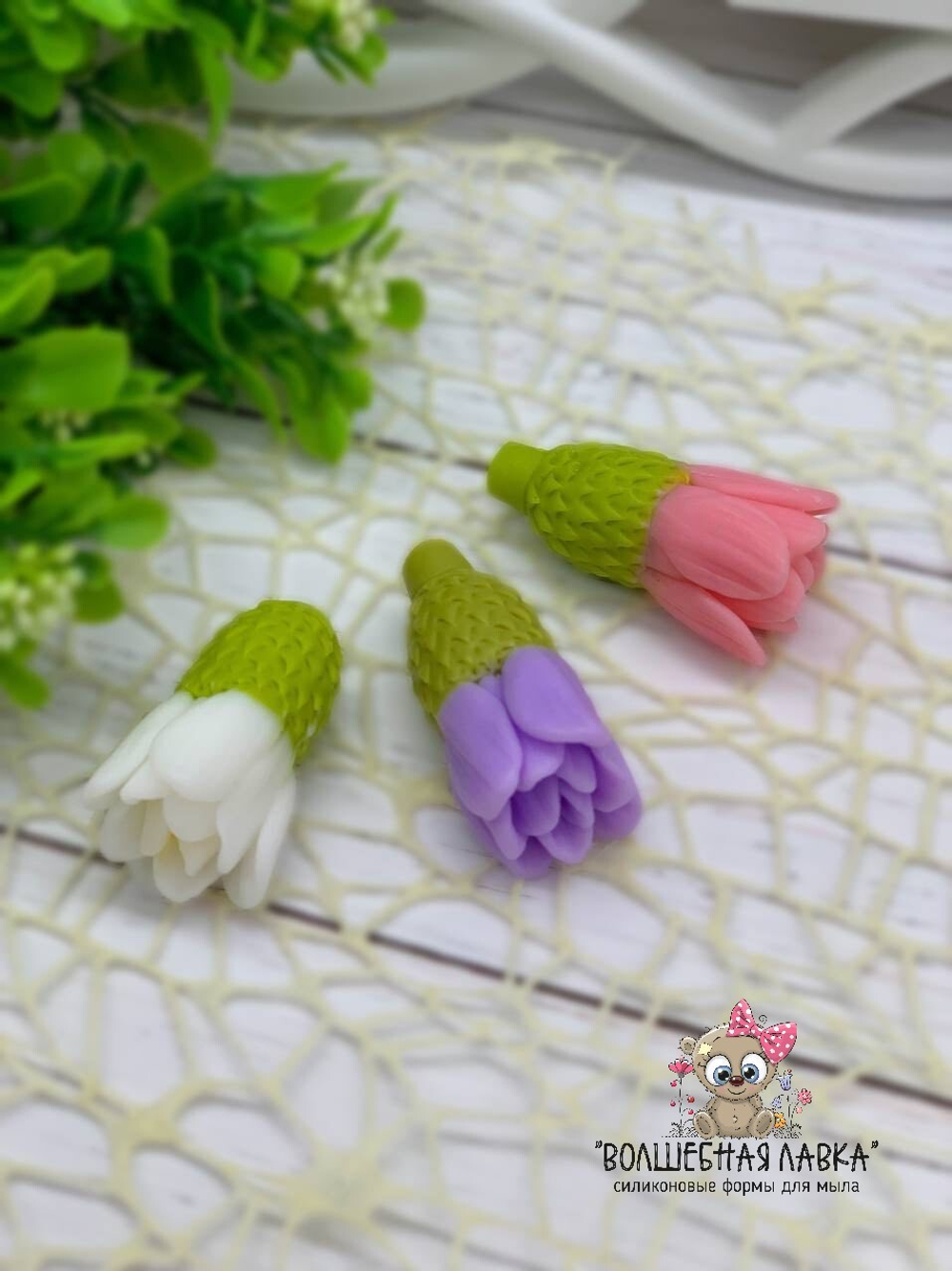 Силиконовая форма Бутон ромашки