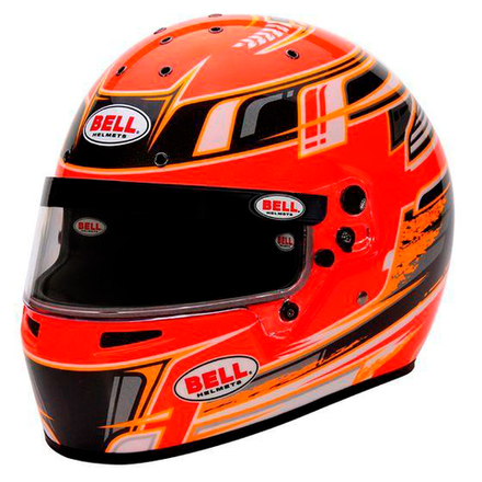 Картинговый шлем BELL KC7-CMR CHAMPION ORANGE