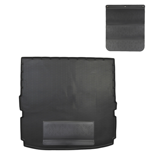 Коврик в багажник Norplast для KGM Rexton 2023-, Черный, сложенный 3 ряд, арт.NPA00-T83-610-1-APP