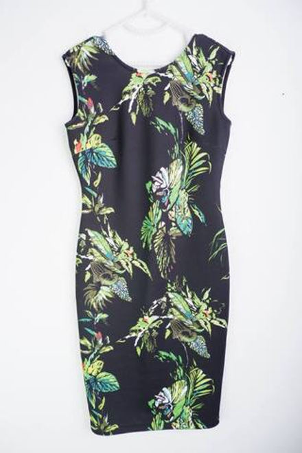 Платье Concept Club с контрастным рисунком, маркировка S, визуально 44 размер