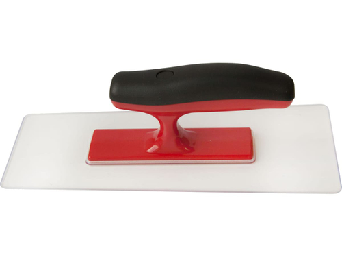 Кельма для декоративных покрытий с прозрачным полотном 100*240мм