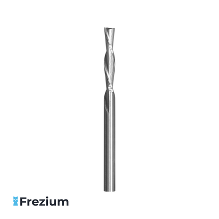 Концевая двухзаходная твердосплавная фреза (3.175x3.175x18x45 Z2)