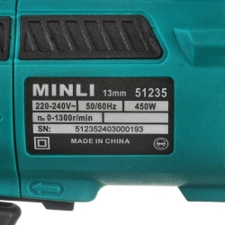 Дрель Minli