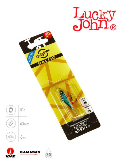 Балансир Lucky John BALTIC 4 с тр. 40мм/53 блистер