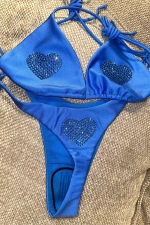 Купальник LOVE blue