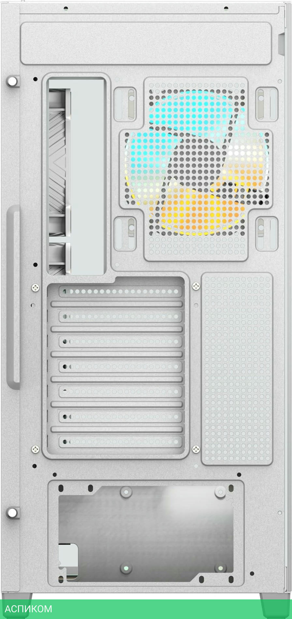Корпус Gigabyte C500 Panoramic Stealth Ice без БП белый (GB-C500PI ST)