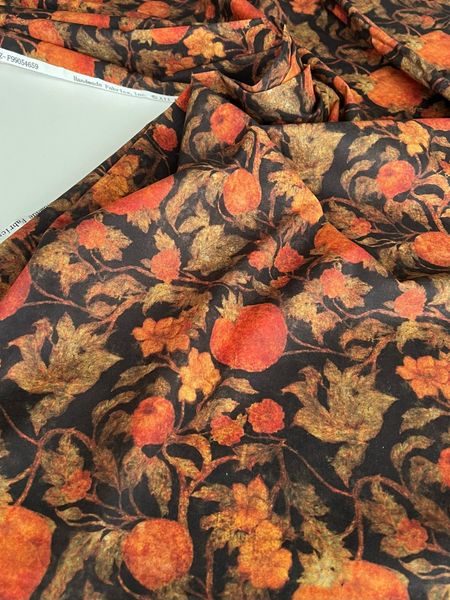 ХУРМА НА ЧЕРНОМ - 100% хлопок 4