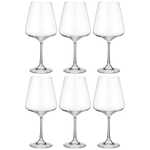 Набор бокалов для вина из 6 шт "Naomi/Corvus" 570мл