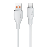 Type-C Кабель Baseus Pudding Fast Charging USB to Type-C 100W - White