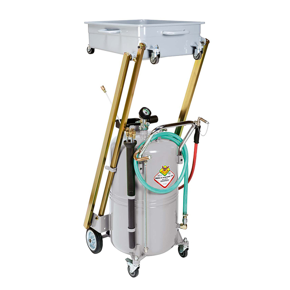 Комбинированная установка для сбора отработанного масла 115 л