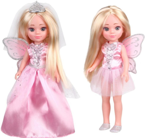 Кукла фея принцесса 2 в 1 Волшебное превращение