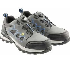 Полуботинки рабочие FULDE LACE SYSTEM S3S SR FO ESD серый/синий Högert, арт. HT5K577