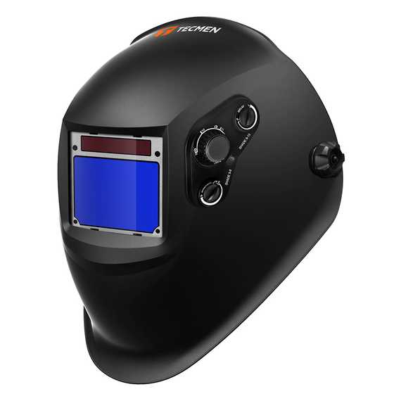 Маска сварщика Tecmen ADF - 730S TM15 чёрная