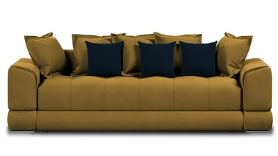 Диван Нордкис Velutto 56 260*105*87 см,  Велютто Еврокнижка Фиеста