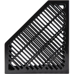 Лоток вертикальный DELI, пластик, черный