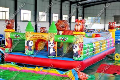 Надувной батут "Медвежата"